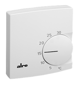 Alre KTRVB-048.100 Room thermostat, heating/cooling, surface-mounted, 24V AC/V DC, output 0…10V/10…0V, 2-pipe Turkiye