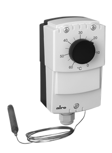 Alre JET-120 X Capillary thermostat, wall mounting, 0…60…°C, adjustable hysteresis 220K, external setting, capillary length 18m Turkiye