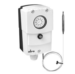 Alre JET-153 F Capillary thermostat, wall mounting, 100…280…°C, internal setting, external resetting, capillary length 18m Turkiye