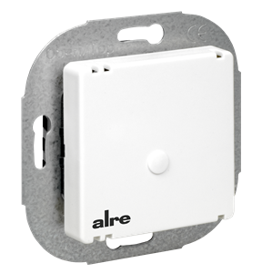 Alre FUFP 100-0000 Room temperature sensor, PT100, flush-mounted, cover 50x50mm, pure white gloss Turkiye