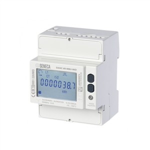 Seneca S504C-6 6A 3/4 wires three-phase energy meter with a communication interface