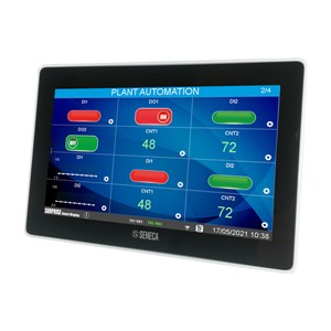 Seneca SURPRISE Smart Display
        (HW rev. A0) IIoT Edge Gateway with 7'' touchscreen HMI, built-in I/O's, WiFi, datalogger, and remote control functions
