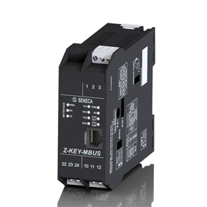 Seneca Z-KEY-MBUS
        (HW rev. D0) 2-port M-BUS / ModBUS RTU/TCP-IP gateway/protocol converter