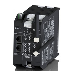 Seneca Z-PASS2-S-0 Controller unit IEC 61131, Straton IDE and 3G+/ETH VPN routing (product rev up to 12/2016)