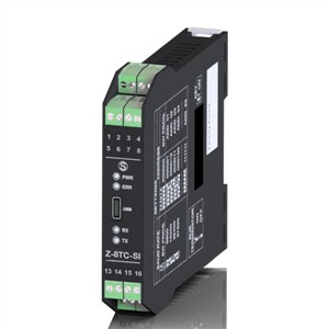 Seneca Z-8TC-SI-LAB
        (HW rev. B0) CH-8 thermocouple input module / RS485, 24bit resolution, with two-way pull-out terminals