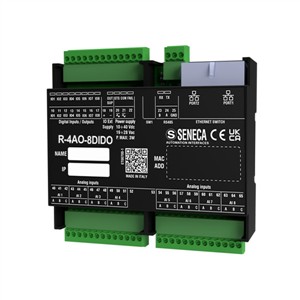 Seneca R-4AO-8DIDO Ethernet module 4 analog output and 8 digital input/output channels Turkiye