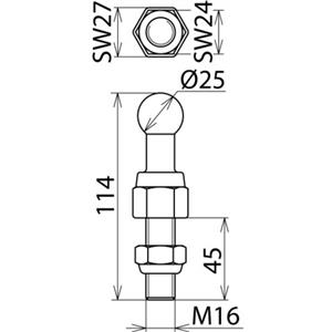 Dehn + Söhne KFP 25 M16 45 SSM Turkiye