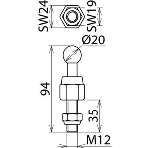 Dehn + Söhne KFP 20 M12 35 SSM Turkiye