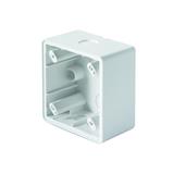 Esylux Aufputzdose IP 20/IP 44 weiß