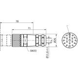 Euchner RC18EF15M-C1825