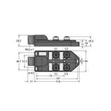Turck TB-4M12-4P2-CS12H