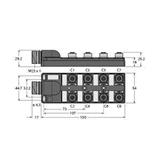 Turck TB-8M12-4P2-CS12H