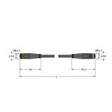 Turck PKG3M-2-PSG3M/TXL