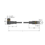 Turck WKC4.4T-2-RSC4.4T/TXL