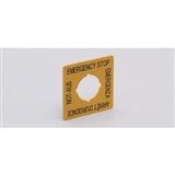 Ifm Electronic EMERGENCY STOP LABEL