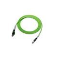 Keyence OP-88448 M8 male - RJ45 Ethernet cable 2 m