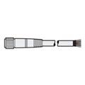 Keyence SL-VC5N Extension Cable, M12 on One Side and Discrete Wires on the Other Side, 5-m, NPN