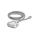 Keyence OP-25253 RS-232C straight cable, D-sub 25-pin
