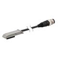 Keyence GL-SPC03N M12 connector cable for connecting to the main unit NPN 03 m