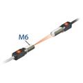 Keyence LV-S72 Sensor head, Spot Thrubeam, Small (with slit)
