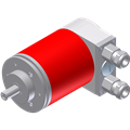 TR Electronic CEV65M-01765 CEV65M 4096/4096 DeviceNet Z36 10FL19 2xPGr