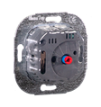 Alre RTBSU-401.065#00 Room thermostat, flush-mounted, 230V AC, two-way contact, heating/cooling switch