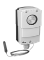 Alre JET-110 XF Capillary thermostat, wall mounting, -35…+30…°C, adjustable hysteresis 220K, internal setting, capillary length 18m