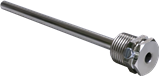 Alre THMs/300 Immersion sleeve, 300mm, nickel-plated brass with insertion, inner x outer diameter 65x8mm